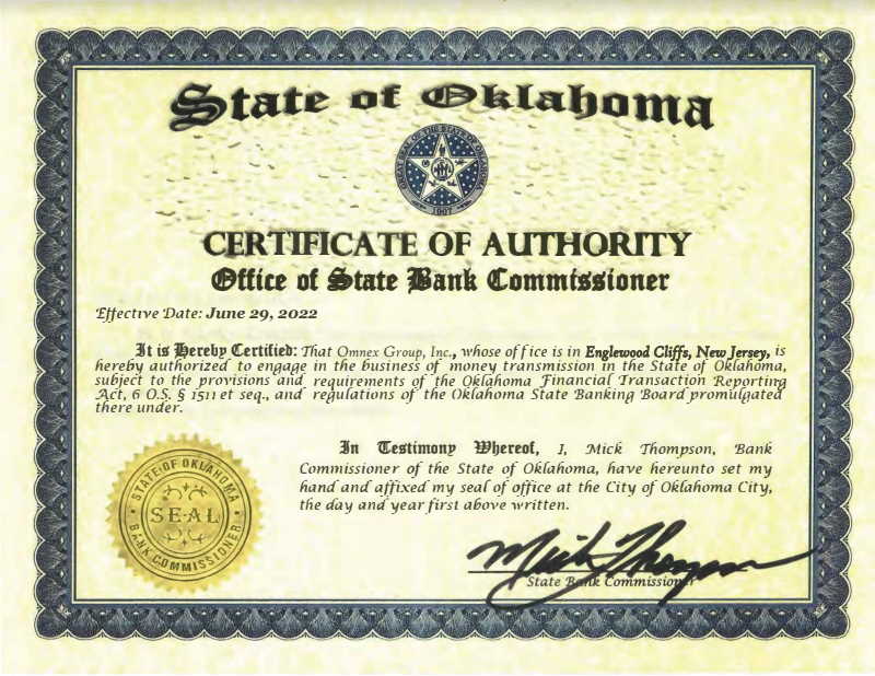 License